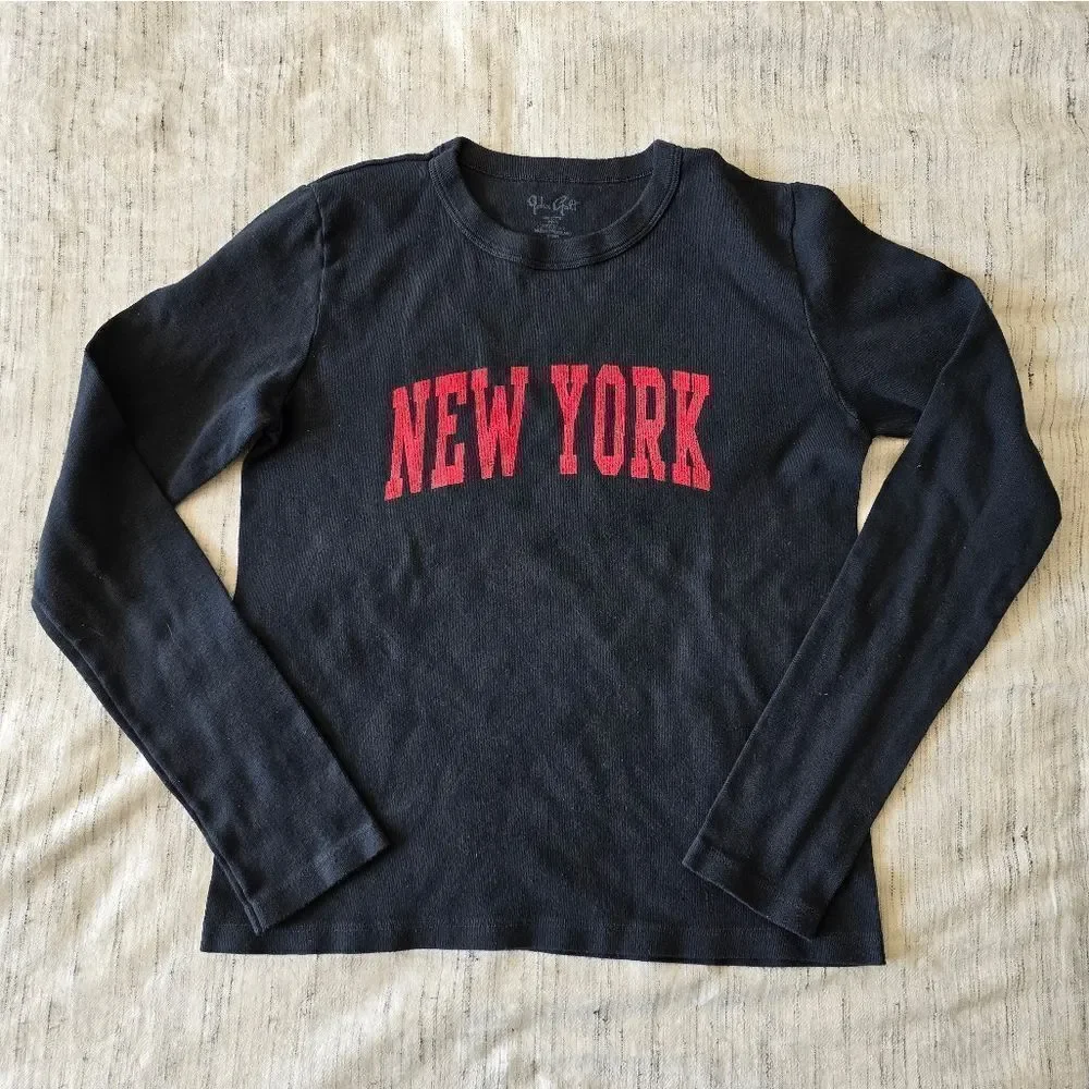 Brandy Melville Crew Neck LS Shirt